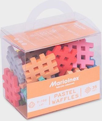 Lodër për kalamaj Marioinex Waffle Mini, 35 copë