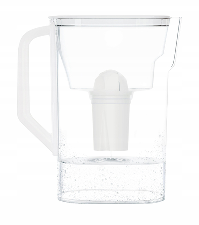 Шише за филтрирање вода Wessper D3 Slim AquaClassic, 2.7L, сет со 10 филтри, проѕирно