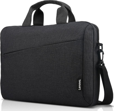 Çantë laptopi Lenovo Casual Toploader T210, 15.6", me xhepa mënjanë, e zezë