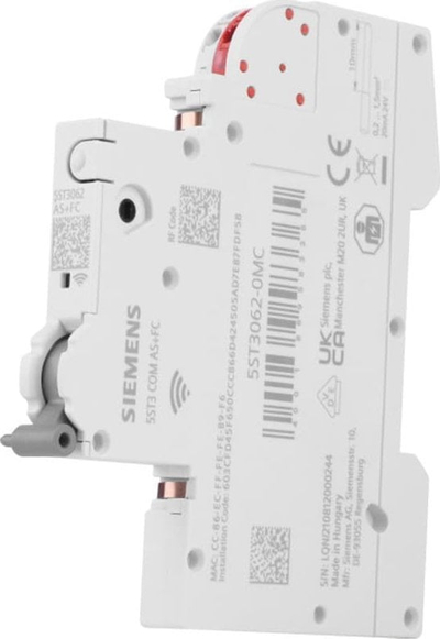 Kontaktor ndihmës WIFI Siemens SENTRONcom 5ST3062-0MC, për seri 5SY 5SL 5SP 5SV 5SU1 5ST3, kontroll në distancë