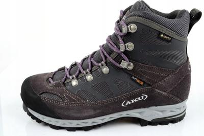 Këpucë mali Aku Trekker Pro GTX W, GORE TEX, për goca, gri me vjollcë të errët