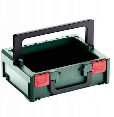 Kuti veglash Metabo metaBOX 145 L, ABS, 396 x 296 x 153.5 mm, jeshile