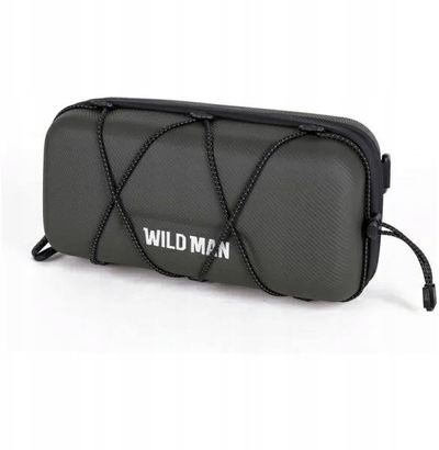 Çantë sediljeje biçiklete WildMan GD700, 0.8L, rezistente ndaj ujit, e gjelbër e errët