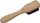 Furçë këpucësh Mazak Shoe Brush, trup metalik, qime sintetike, e zezë