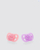Set 2 mema Twistshake 0-6 muaj, Rozë Pastel dhe Vjollcë Pastel