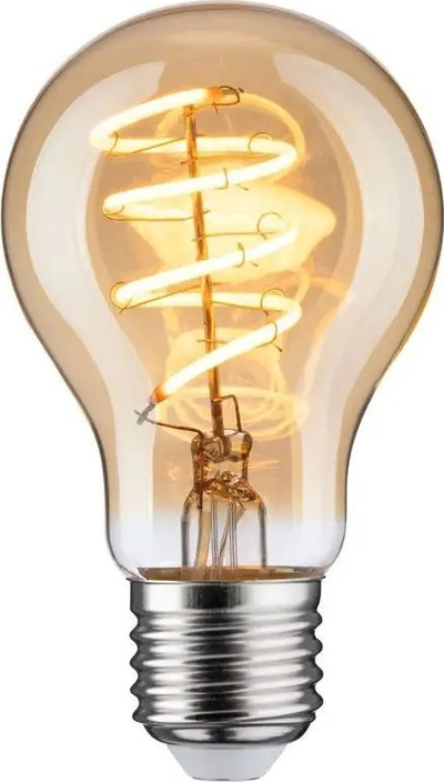 Llambë LED Paulmann 28952 E27, 5W, që zbehet, ngjyrë ari