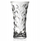 Vazo qelqi Crystal, 25 x 13.5 cm, e tejdukshme me relieve