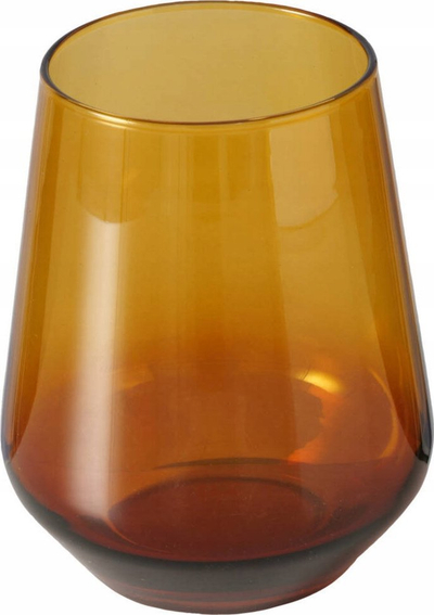 Gotë MOWINE Glass, 425 ml, qelq ombre, me shumë ngjyra