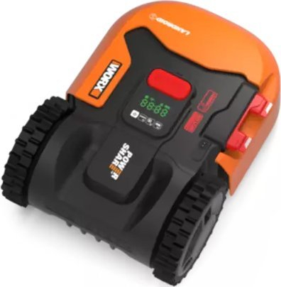 Robot kositës Worx Landroid S400 WR184E, për lëndina deri 400 m², Wi Fi, portokalli
