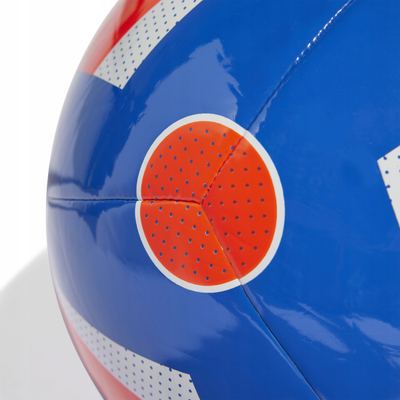 Top futbolli adidas Fussballliebe Euro24 Club IN9373, kopje ndeshjeje, bar natyral, blu portokalli