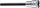 Çelës inbus Stahlwille INHEX 3/8", 4mm, gjatësi 100mm