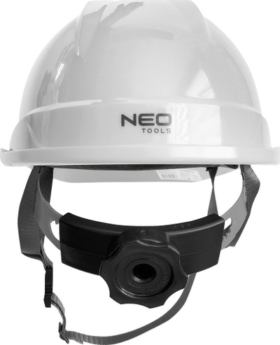 Kamxhe industriale NEO 97-221, me rrip mjekre, ABS, e bardhë