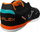 Këpucë futsalli Joma Top Flex 2301 Indoor, lëkurë natyrale, taban non marking, të zeza me portokalli
