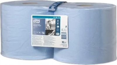 Крпа за чистење Tork 130072, QuickDry, 170m, сина