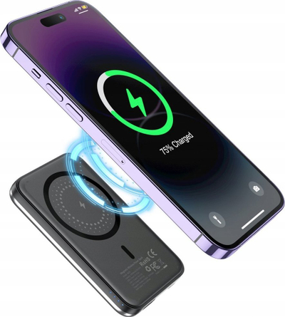 Powerbank Choetech B655, 5000mAh, MagSafe, argjendtë
