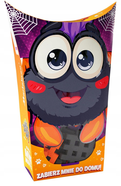 Lojë konstruktore Marioinex Mini Waffle Pocket Pets Spider, 25 copa, shumëngjyrëshe