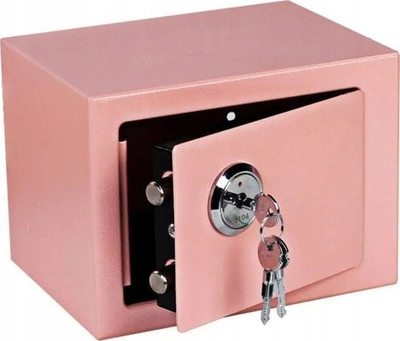 Сеф Extralink S-404, со клуч, компактен, розов