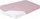 Çarçaf fitted BabyMatex Bamboo Cotton, 70x140 cm, për krevat kalamajsh, rozë