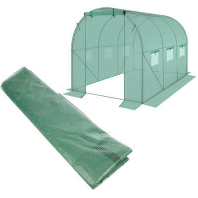 Mbulesë sere tunel Saska Garden FOIL COVER, 200x300x200 cm, jeshile