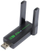 Adapter WiFi USB me antena të jashtme, 1300Mbps, Dual Band 2.4GHz 5GHz, i zi