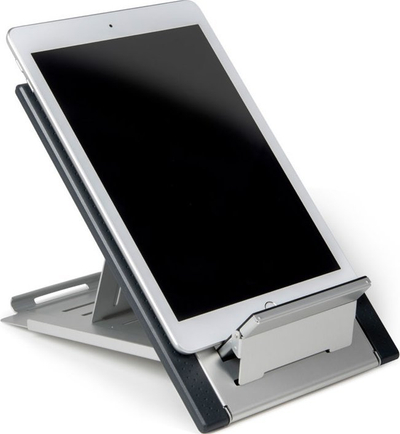 Држач за лаптоп Mousetrapper Laptop Tablet Stand, ергономски, прилагодлив, сив