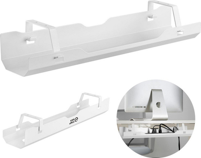Ergo Office ER-431W Организатор за кабли под маса, Бел