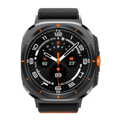 Rrip ore Spigen Lite Fit për Samsung Galaxy Watch Ultra, stof, i zi
