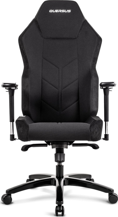 Karrige gaming Quersus VAOS.2.1 Diamond Black, bazë alumini, mekanizëm OPTIMUS SYNCHRO, e zezë