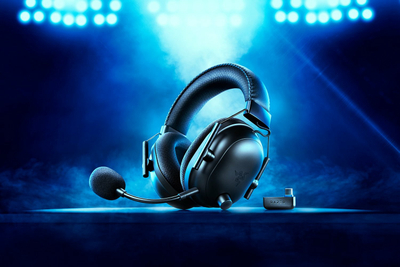 Слушалки за гејминг Razer BlackShark V2 Pro за PlayStation, безжични, USB Type C Bluetooth, црни