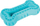 Lodër kockë për qen Zolux TPR Moos, 16 cm, blu