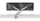 Krah monitori Neomounts DS70-250SL2, për 2 monitorë 17-32", gaz, i zi