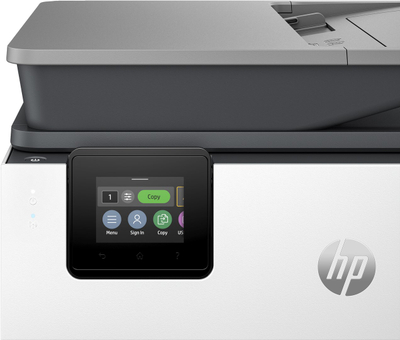 Printer multifunksional HP OfficeJet Pro 9120b, me ngjyra, WiFi, printim dyansh, i bardhë
