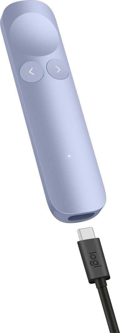 Prezantuesi Logitech Spotlight 2, Bluetooth, USB-C, ngjyre lilë