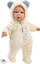 Kukull bebe Llorens Baby Enzo 14207, 42 cm, trup i butë tekstili