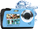 Kamerë nënujore Easypix Aquapix W3048 I Edge, 13MP, ekran 3.0", blu