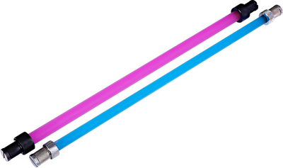 Tuba të fortë për ftohje uji Alphacool HardTube, 80cm 13/10mm, transparent, set 4 copë