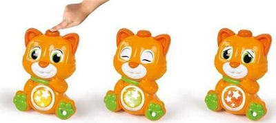 Lodër interaktive Clementoni Kitten Friend 17240, mace me emocione, shumëngjyrëshe
