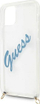 Kapak telefoni Guess Script Vintage GUHCP12SCRTVSBL për iPhone 12 mini 5.4", hardcase, blu