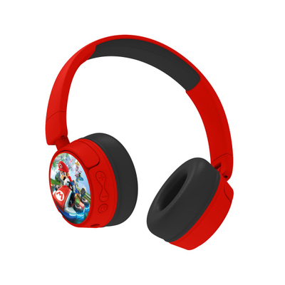 Слушалки OTL Technologies Mario Kart Wireless, црвени