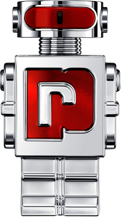Parfum për burra Rabanne Phantom In Red Elixir, 100 ml, aromë drurore amber, i kuq