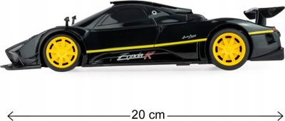 Makine me telekomandë Rastar Pagani Zonda 1026, 1:24, radio kontroll, ngjyrë përzier