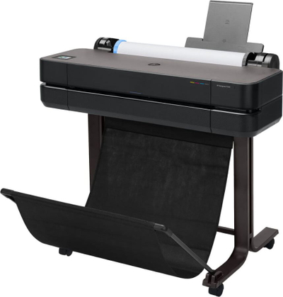Printer i madh HP DesignJet T630, inkjet, me ngjyra, i zi