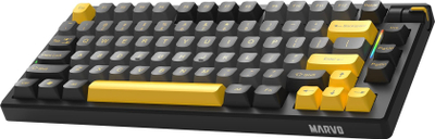 Tastierë gaming Marvo MEQA 80W, tri mode, mekanike, RGB