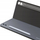 Këllëf me tastierë Samsung Galaxy Tab S10 Plus S9 Plus Book Cover Keyboard Slim, i hollë, i zi