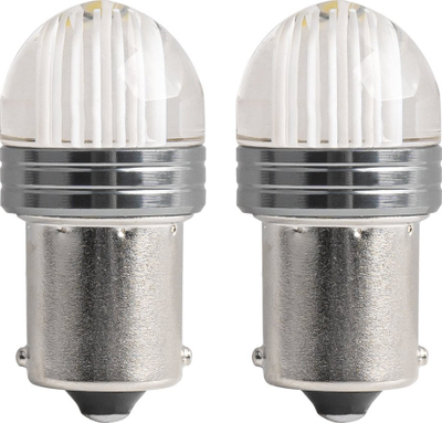 Llamba LED për makinë 9SMD P21W Ba15S, 2W, 6000K, e bardhë
