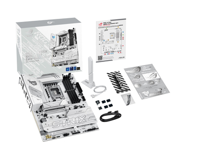 Матична плоча Asus ROG Strix B860-A Gaming WiFi, LGA 1851, DDR5, бела
