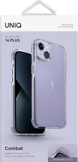 Kapak telefoni Uniq Combat për iPhone 14 Plus 6.7", i fortë ndaj goditjeve, lejla