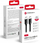 Kabllo Forcell F-energy C338, USB-C në USB-C, 60W 3A, 1m, e zezë