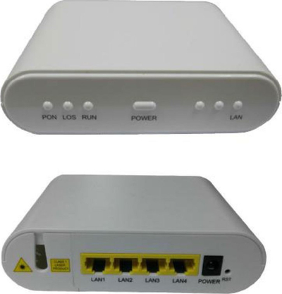 Modem optik ALLNET ALL0334 GEPON, 4x LAN, bridge, i bardhë