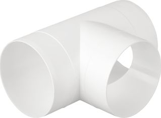 Nyje T për kanal ajrimi AIRROXY FI125mm, plastike, gri
